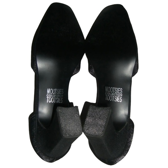 90's Vintage Mootsies Tootsies Collection Heels Rhinestone 7.5 Shoes Retro y2k - Picture 9 of 10